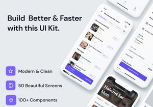 Clover Mobile app UI Kit