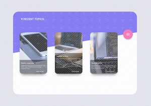 Animated Web Concept UI