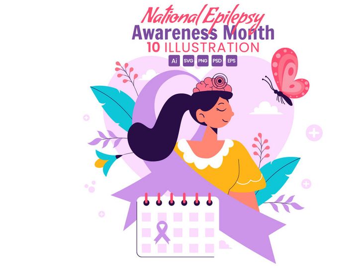 10 National Epilepsy Awareness Month Illustration