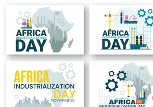 10 African Industrialization Day Illustration