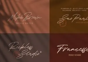 Free The Broadband Script Font
