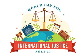 15 World Day for International Justice Illustration