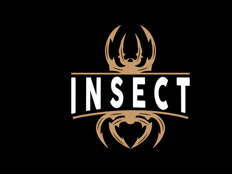Spider Logo, Insect Animal Vector, Premium Vintage Design