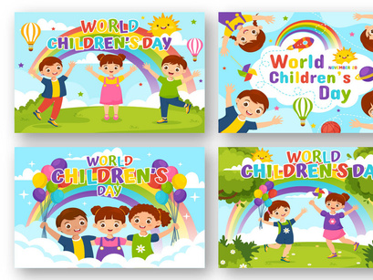 14 World Children's Day Illustration