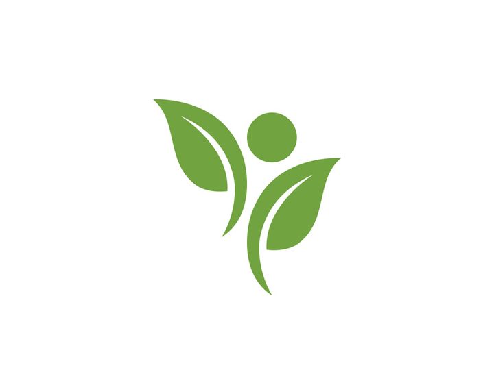 Eco green icon illustration design template