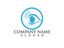 Eye Care vector logo design