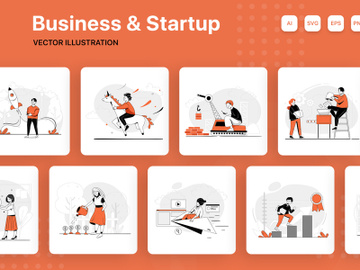 M197_Startup Illustrations preview picture