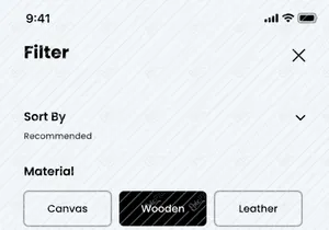 FabriXus-Furniture eCommerce Mobile App UI