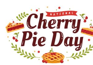 15 National Cherry Pie Day Illustration