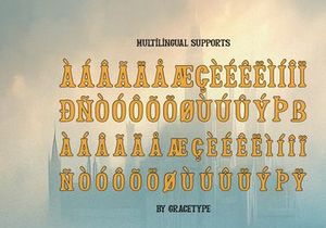 Walds Misery | Fantasy Display Font