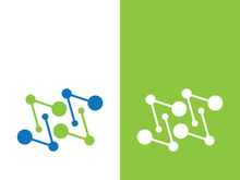 Molecule symbol logo template vector illustration design