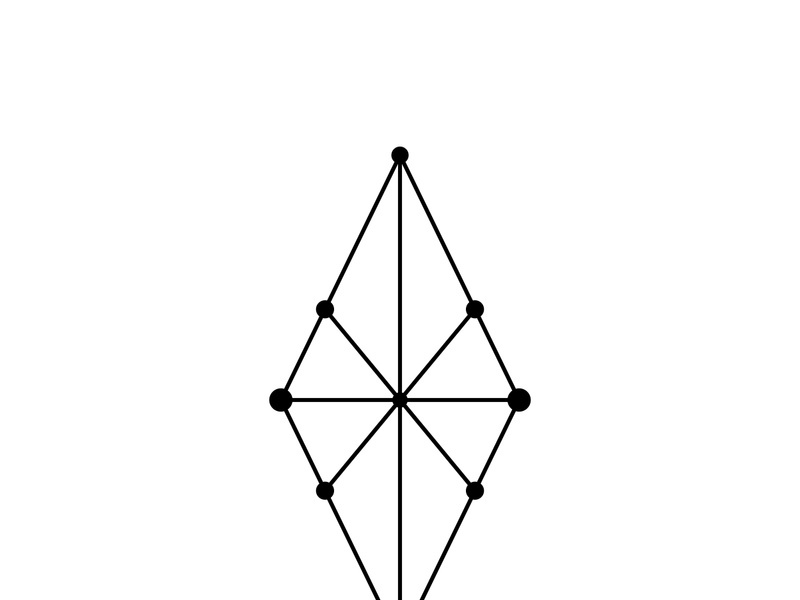 Diamondl line icon  diamond polygonal design vector template