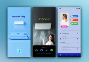 Online AC Shop Mobile App