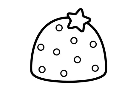 Halloween cookie with star and candy dots. Festive spooky treat for party dessert decoration.