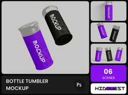 Bottle Tumbler Mockup preview picture