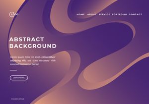 Purple Blue abstract wave background