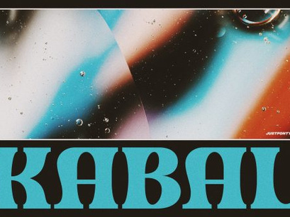 Kabal – Bold High Contrast Font