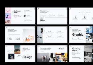 LINEO - Minimal Animated Google Slide Template