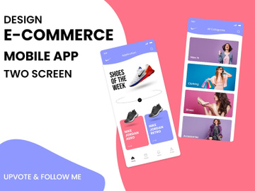E- Commerce Mobile App preview picture