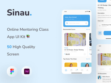 Sinau - Online Mentoring Class App preview picture