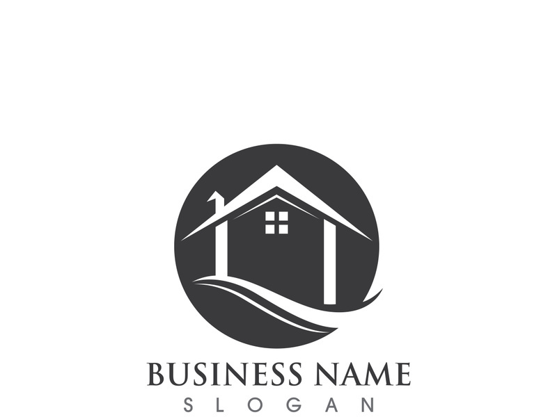 Home property  logo and symbol vector