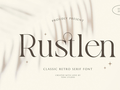 Rustlen - classic serif