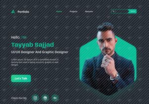 Modern Portfolio Website