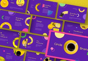 Circle Brand Google Slide Template