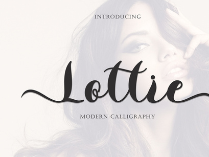 Lottie Script Font