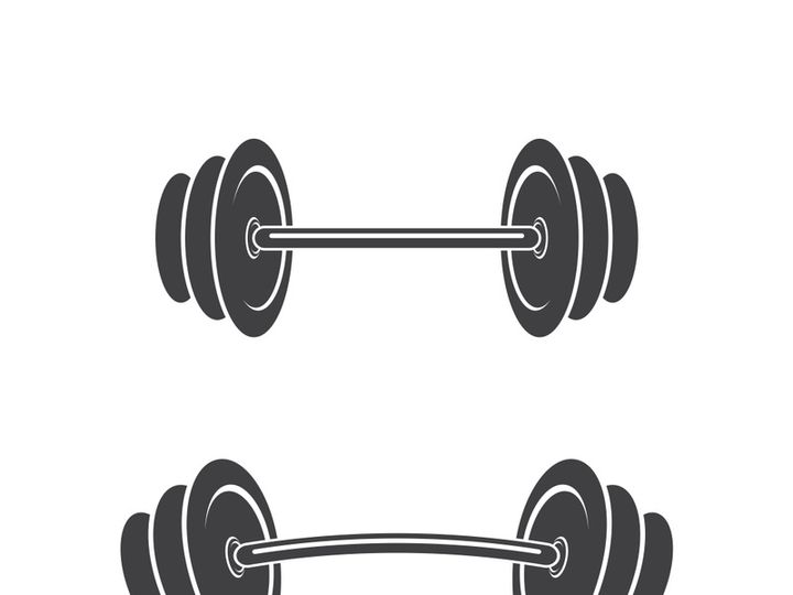 Gym Badge icon Fitness Logo Design