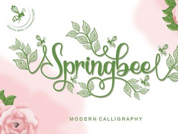 Springbee - Modern Calligraphy preview picture
