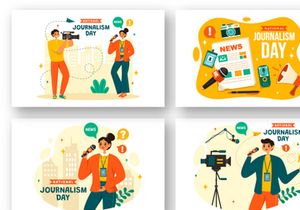 13 National Journalism Day Illustration