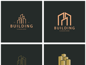 Building logo vector illustration design,Real Estate logo template, Logo symbol icon preview picture