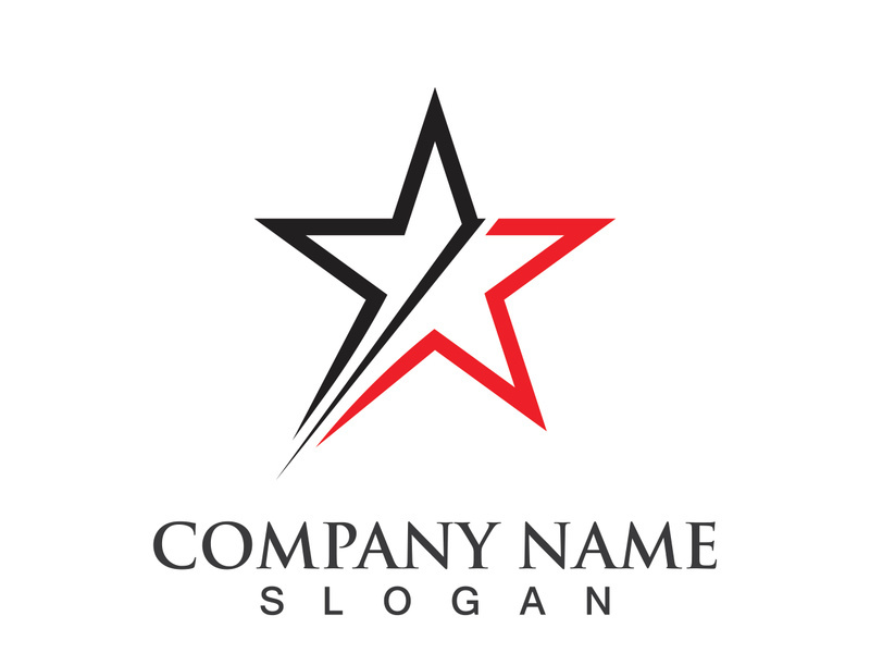 star vector icon illustration design template