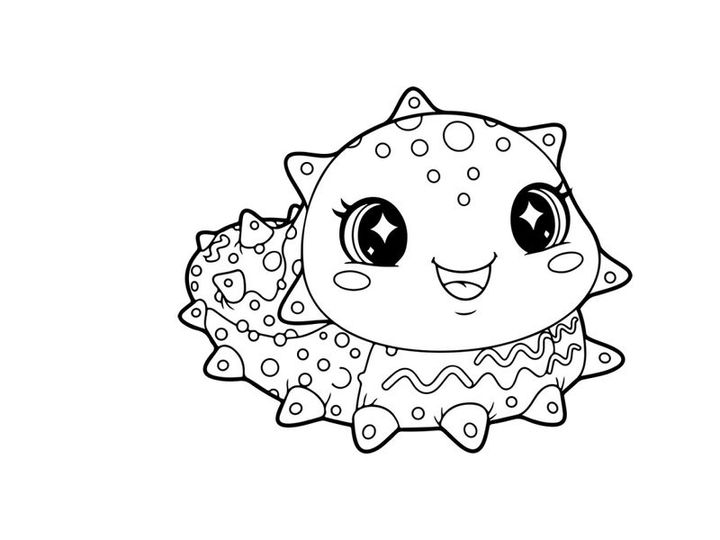 Cute smiling axolotl mascot vector illustration flat design