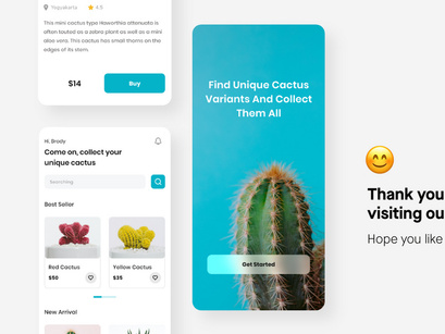 Cacti - Cactus Store Online Mobile App