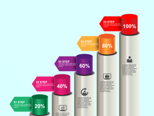 Presentation Elements-3d-infographics-Set 06