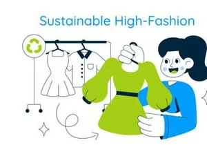 10 Sustainable High Fashion Illustration