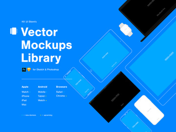 Vector Mockups Library preview picture