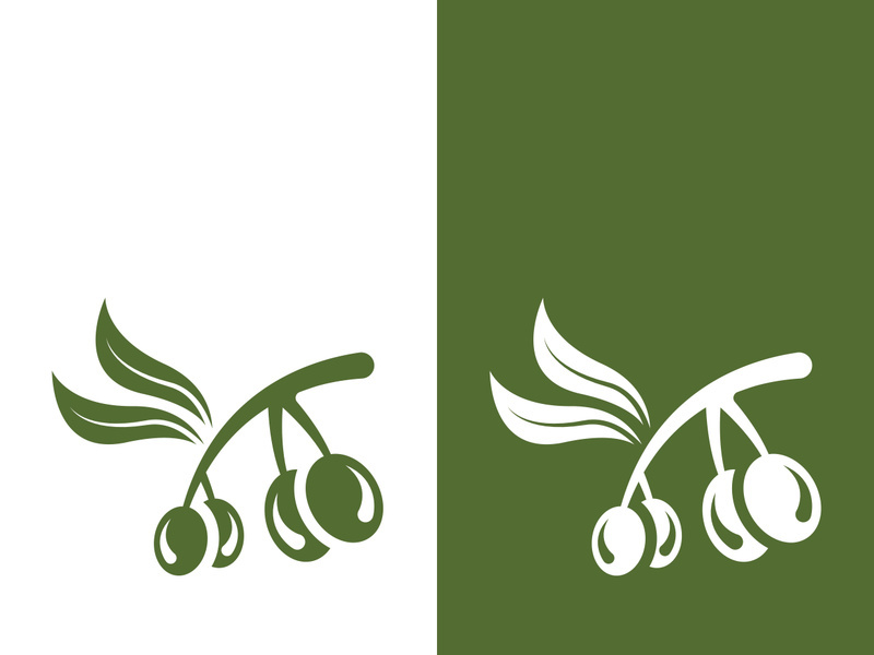 Extra virgin olive oil logo icon design vector illustration