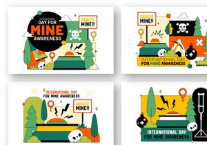 10 Day For Mine Awareness Illustration