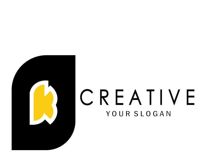 The letter K logo design is simple, elegant, modern, unique and luxurious. Logo for business cards, business, companies, fashion and brands, offices