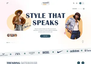 Fashion Landing Page Design