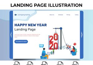 Landing Page Illustration 24