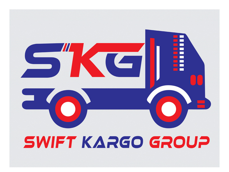 Modern Trucking Company Logo in adobe illustrator