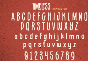 Timeless - Vintage Font
