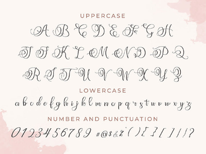 Angeliny - Calligraphy Font