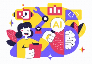 10 Artificial Intelligence Research Illustration