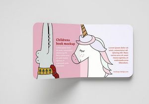 Children's Book Mockup
