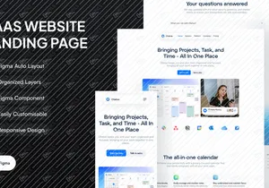 Ofative - Saas Website Landing Page